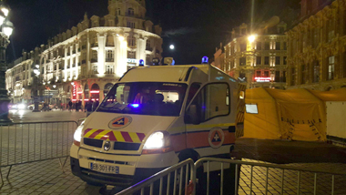 La protection civile présente à l'Euro 2016 sur Lille