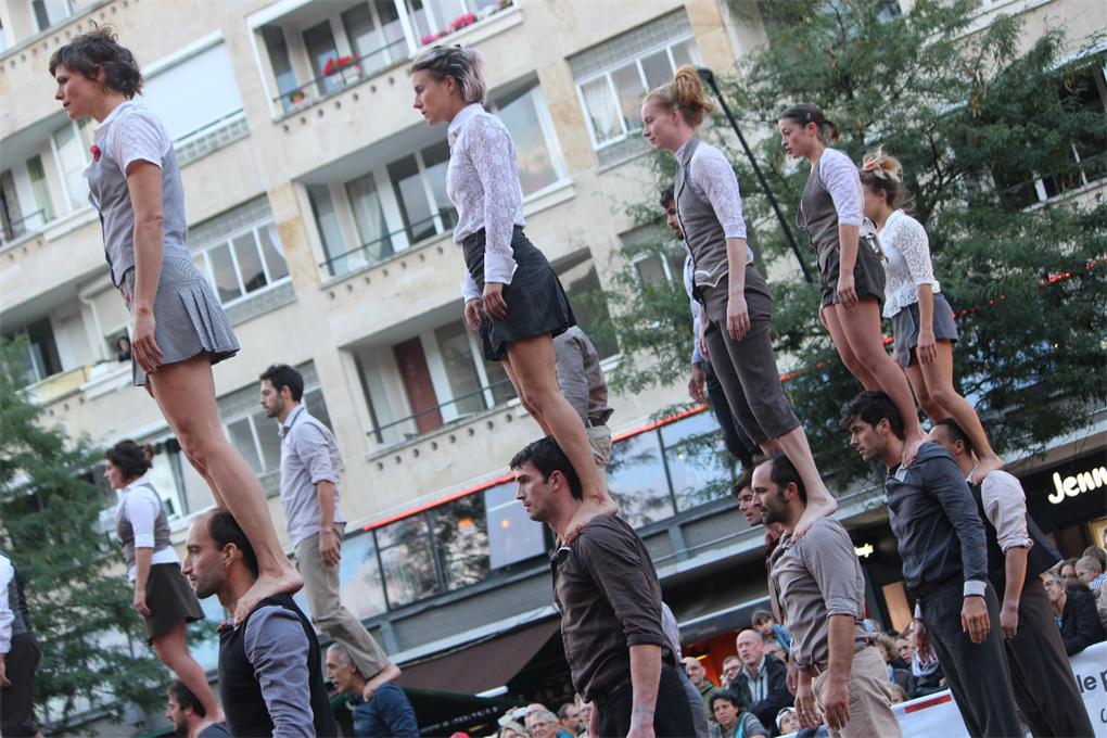 la cie XY a enchanté la place d'Armes