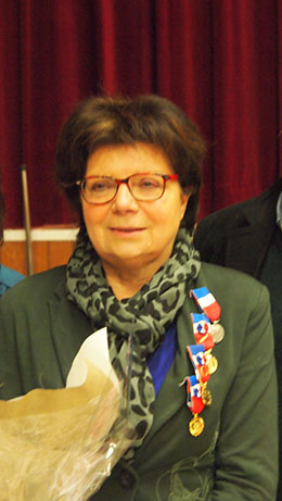 Joëlle Leloir, médaillée Grand Or du travail