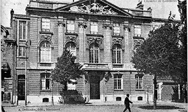 Chambre de Commerce de Valenciennes en 1914